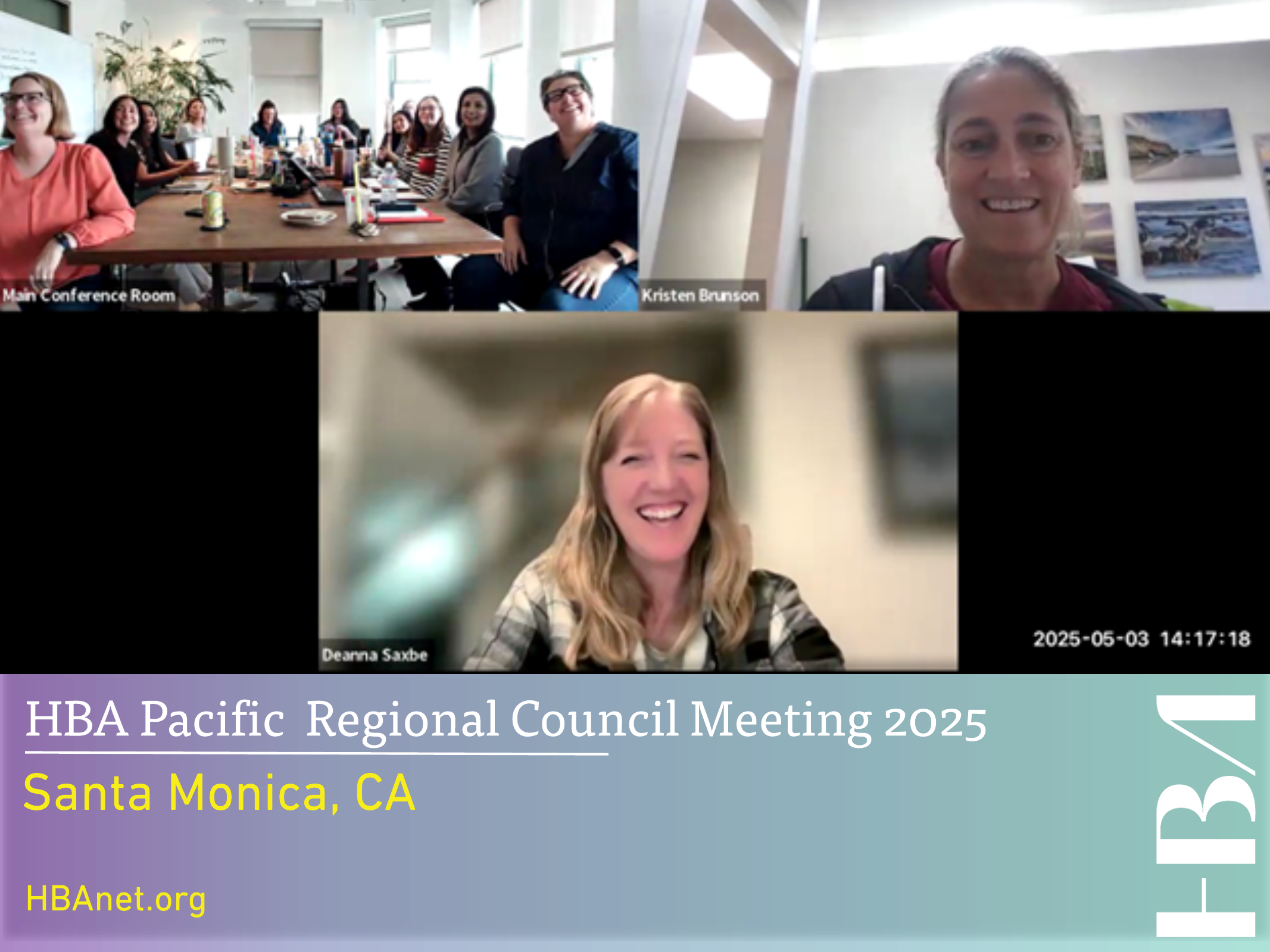 HBA Pacific Regional Council Meeting 2025 Group